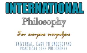 Thoughts Create Matter presents International Philosophy book