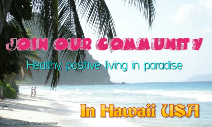 Community of positive people in Hawaii